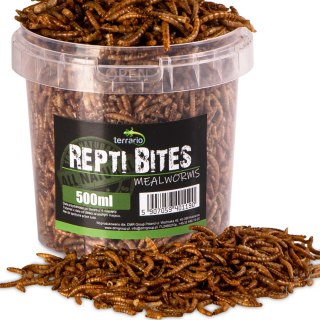 Terrario Repti Bites Mealworms 500ml - larwy mącznika suszone