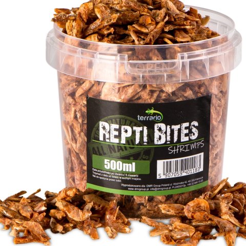 Terrario Repti Bites Shrimps 500ml - krewetki suszone