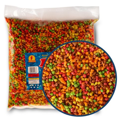 Glopex Koi color Granules 5l - pokarm kompletny dla ryb