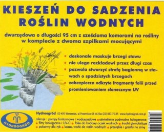 Woreczek / kieszeń do roślin wodnych dwurzędowa 95cm