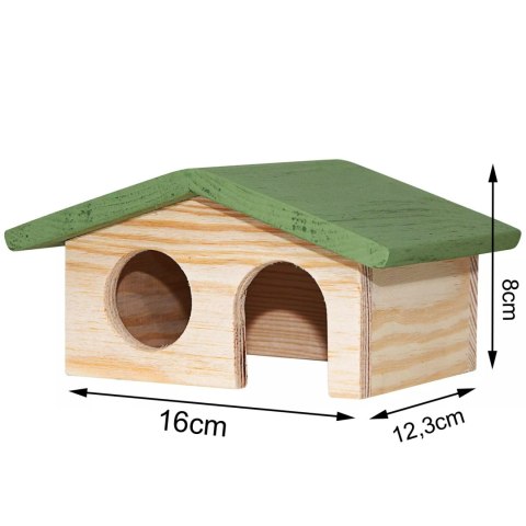 Nature Mouse Home M - domek drewniany dla gryzoni