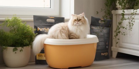 Catario Purrfully Premium - żwirek silikonowy dla kota 3,8L