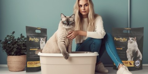 Catario Purrfully Premium - żwirek silikonowy dla kota 3,8L