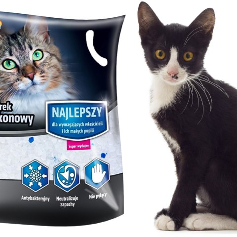 Hilton Cat Litter Silicone - żwirek silikonowy dla kota 3,8l