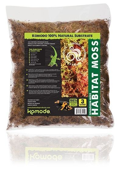 Komodo Habitat Moss 1,5l - mech żywy