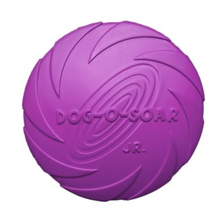 Pet Nova zabawka - dysk gumowy frisbee fioletowy 22cm