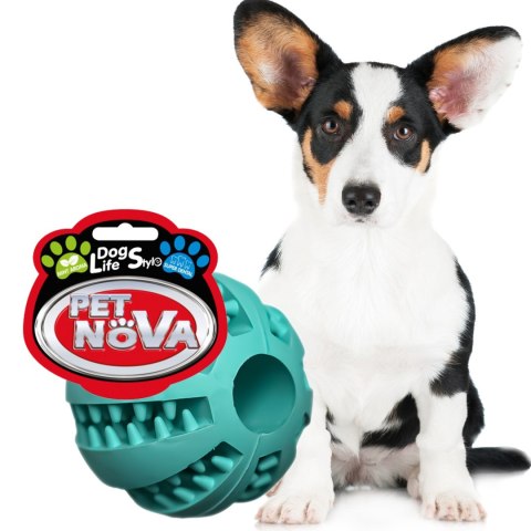 Pet Nova zabawka - piłka superdental baseball miętowa 5cm