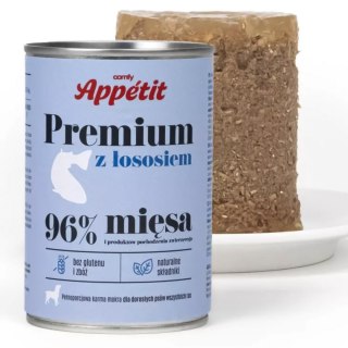 Comfy Appetit Premium z łososiem - karma mokra dla psa 400g