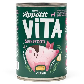 Comfy Appetit Vita Wieprzowina 400g - monoproteinowa karma dla psów