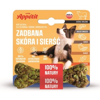 Comfy Appetit - kość dla psa skóra i sierść 10cm 35g