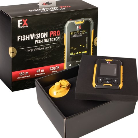 Fishing Expedition FishVision Pro - sonar echosonda do wykrywania ryb