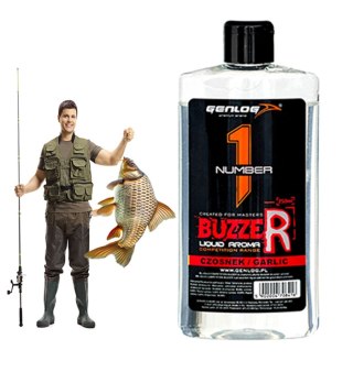 Genlog Buzzer Czosnek - płynny dodatek do zanęt 250ml