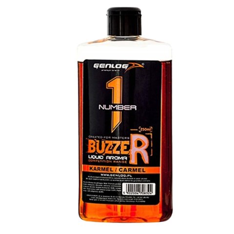 Genlog Buzzer Karmel - płynny dodatek do zanęt 250ml