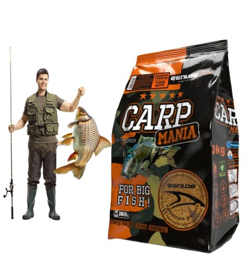 Genlog Carp Mania Orzech Tygrysi - zanęta na karpie 3kg