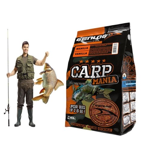 Genlog Carp Mania Wanilia - zanęta na karpie 1kg