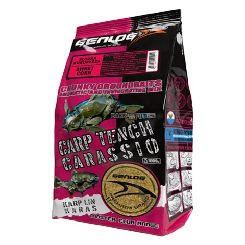 Genlog Carp Tench Carassio Słodka Kukurydza - zanęta na ryby 1kg