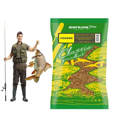 Genlog Classic Feeder - zanęta na ryby 1kg