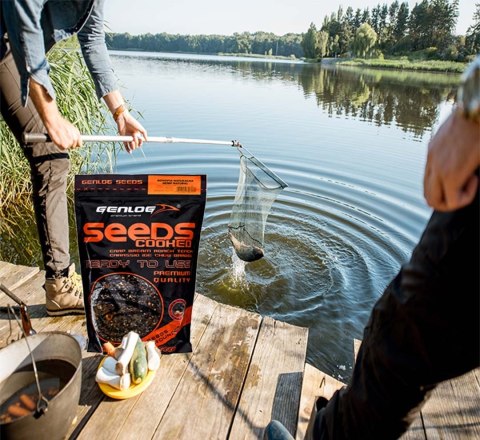 Genlog Cooked Seeds - ziarna wędkarskie, konopia naturalna 1l