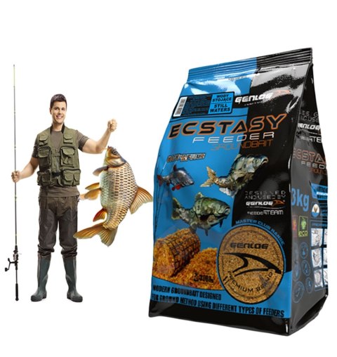 Genlog Feeder Ecstasy Wody Płynące - zanęta dla ryb 3kg