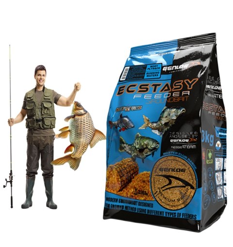 Genlog Feeder Ecstasy Wody Płynące - zanęta na ryby 1kg