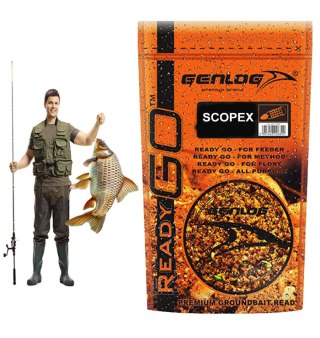 Genlog ReadyGo Scopex - zanęta na ryby 0,8kg