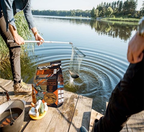 Genlog Super Aroma Leszcz Wanilia i Karmel - zanęta na ryby 1kg