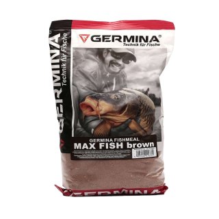 Germina Max Fish Fishmeal Brown - zanęta na ryby 1kg