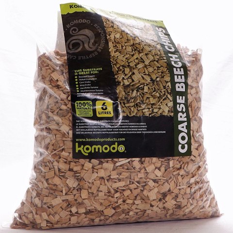 Komodo Coarse Beech Chips 6l - zrębki bukowe duże