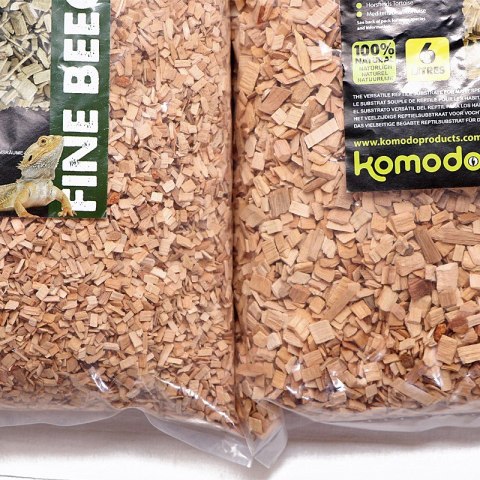 Komodo Coarse Beech Chips 6l - zrębki bukowe duże