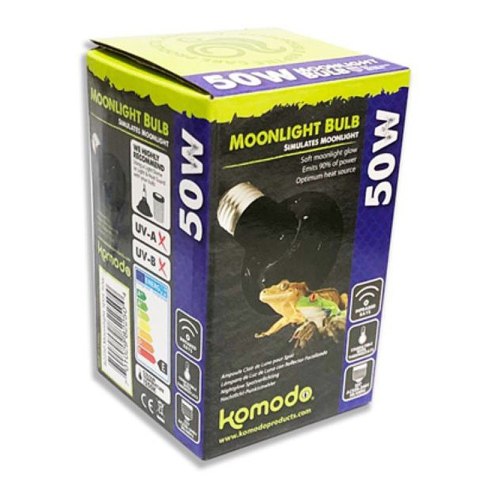 Komodo Moonlight 75W - nocna żarówka grzewcza