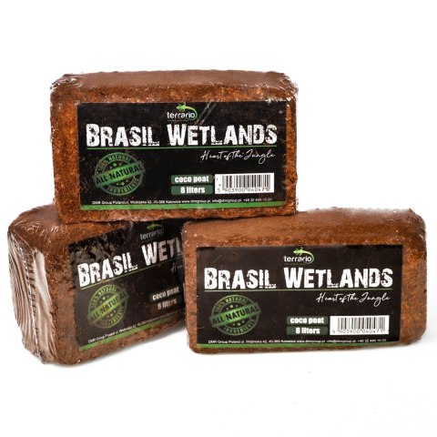 Terrario Brasil Wetlands 7l 650g - podłoże z włókien kokosa