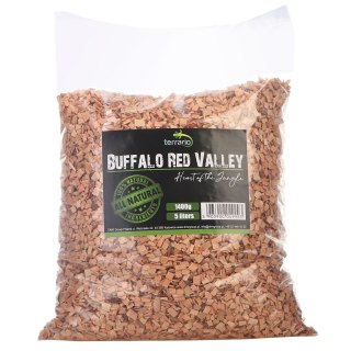 Terrario Buffalo Red Valley 5l - średnie zrębki olcha