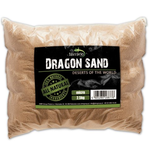 Terrario Dragon Sand 2.5kg - mikro piasek pustynny