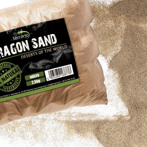 Terrario Dragon Sand 2.5kg - mikro piasek pustynny