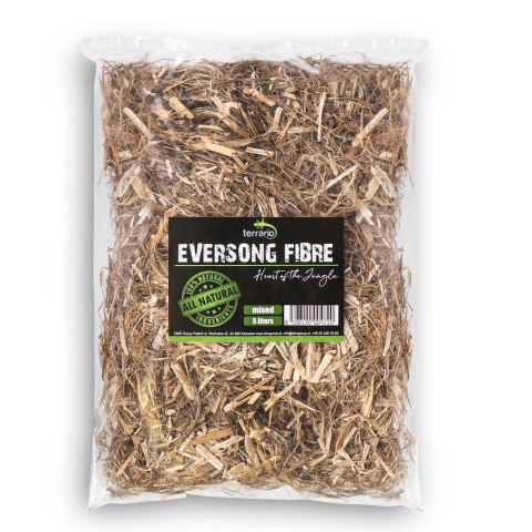 Terrario Eversong Fibre Mix 5l - mieszanka z słomy konopnej