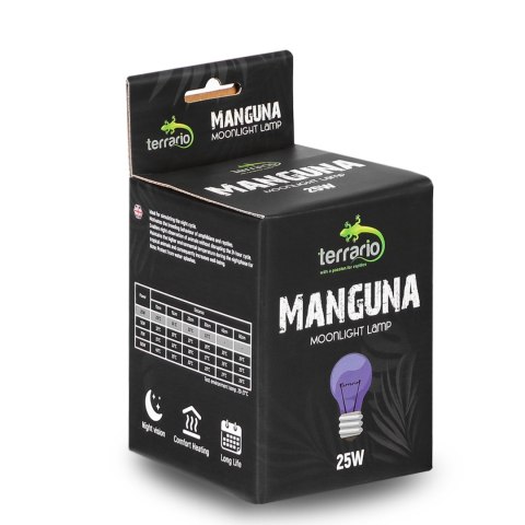 Terrario Manguna Moonlight Lamp - żarówka nocna 25W