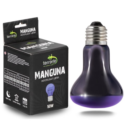 Terrario Manguna Moonlight Lamp - żarówka nocna 50W