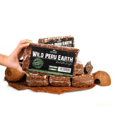 Terrario Wild Peru Earth 7l 650g - podłoże zrębki kokosa