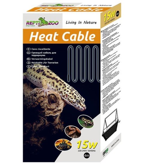 Repti-Zoo Heat Cable 15W - kabel grzewczy