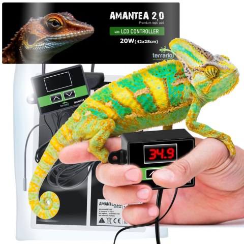 Terrario Amantea 2.0 20W - mata grzewcza z termostatem