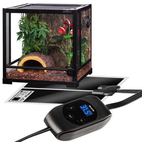 Terrario Amarillo 14W - mata grzewcza z termostatem LCD