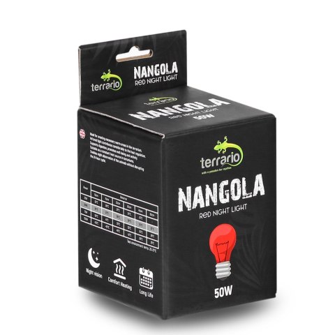 Terrario Nangola Red Night Light - żarówka podczerwona 50W