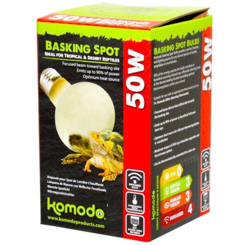 Komodo Basking Spot 50W - żarówka grzewcza 3w1