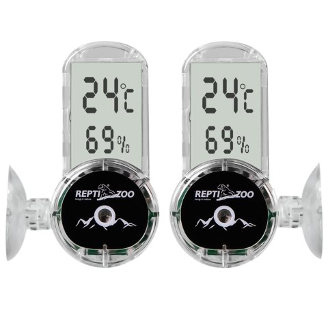 Repti-Zoo 4-sides Thermometer Hygrometer - termometr i higrometr LCD