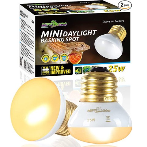 Repti-Zoo Mini Daylight Spot 25W - żarówka grzewcza 2 sztuki