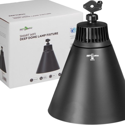 Repti-Zoo Smart Wi-Fi Deep Lamp L - lampa na żarówki grzewcze i UVB Wi-Fi