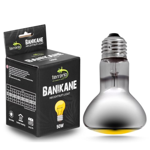 Terrario Banikane Neodymium Light - żarówka grzewcza neodymowa 50W