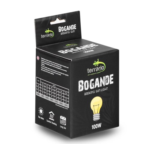 Terrario Bogande Basking Sun Light - żarówka grzewcza 100W