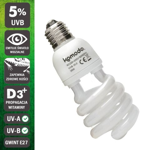 Komodo Forest Sunlight Bulb 26W - żarówka UVB 5.0