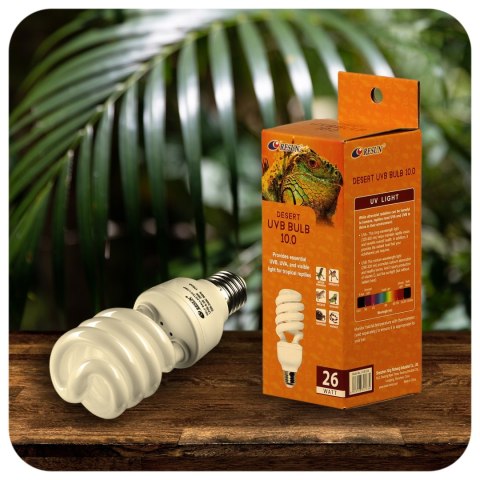 Resun Desert UVB Bulb 10.0 26W - żarówka UVB